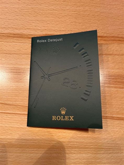 rolex datejust manual.